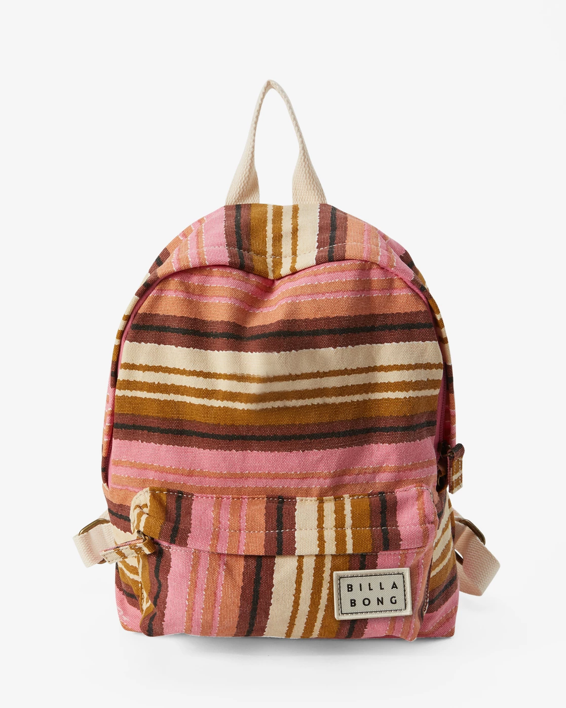 Billabong Mini Mama Canvas Backpack PINK SKIES (mfr0) 4 Billabong Mini Mama Canvas Backpack PINK SKIES (mfr0) - Image 4