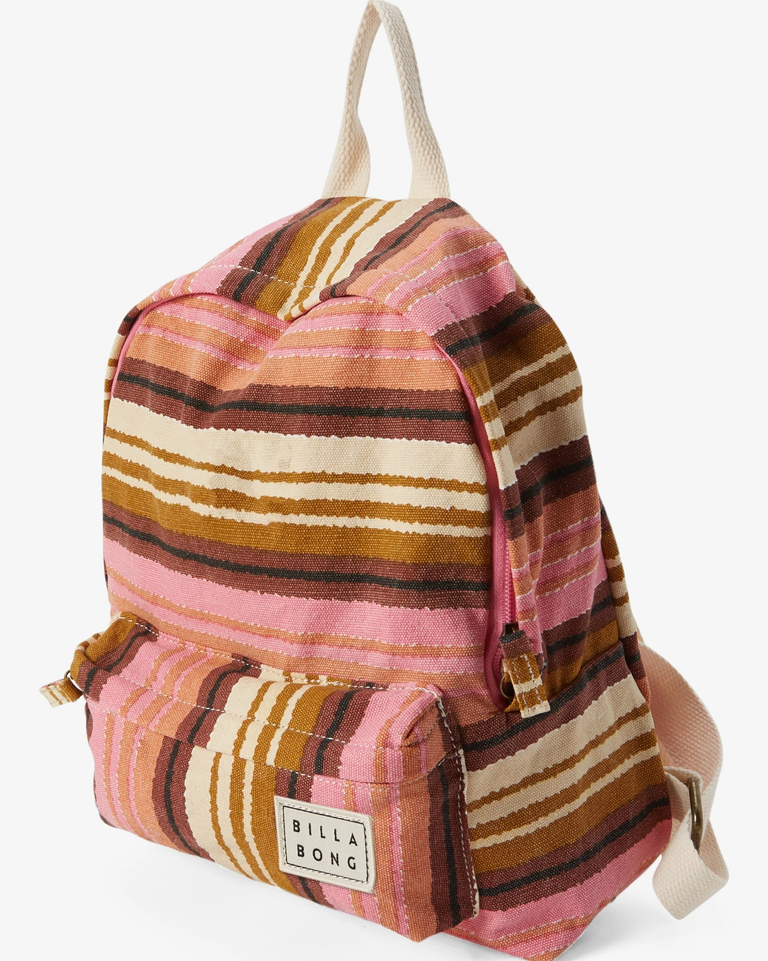 Billabong Mini Mama Canvas Backpack PINK SKIES (mfr0) 5 Billabong Mini Mama Canvas Backpack PINK SKIES (mfr0) - Image 5