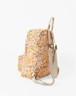 Billabong Mini Mama Canvas Backpack WASHED NECTAR (nek0) -billabong shop jabgqbmi billabongp nek0 sd2