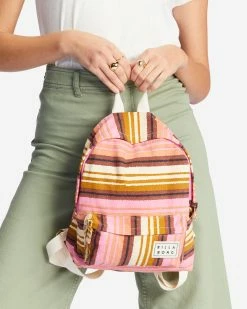 Billabong Mini Mama Canvas Backpack PINK SKIES (mfr0) 8 Billabong Mini Mama Canvas Backpack PINK SKIES (mfr0) -billabong shop jabgqbmi billabongw mfr0 dtl1