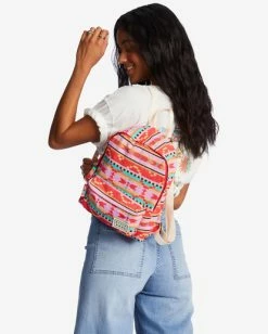Billabong Mini Mama Canvas Backpack BRIGHT POPPY (rne0) 11 Billabong Mini Mama Canvas Backpack BRIGHT POPPY (rne0) -billabong shop jabgqbmi billabongw rne0 frt1 1
