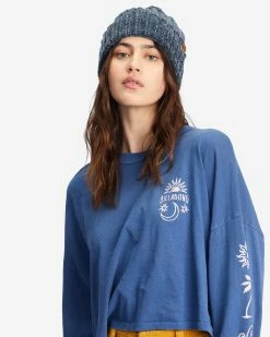 Billabong Warm Up Knit Beanie BLUE HORIZON (bkf0)