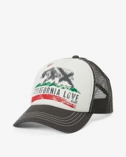 Billabong Pitstop Trucker Hat CHAR 1 (kny0) -billabong shop jaht7pit billabongp kny0 frt1