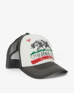 Billabong Pitstop Trucker Hat CHAR 1 (kny0) -billabong shop jaht7pit billabongp kny0 frt3