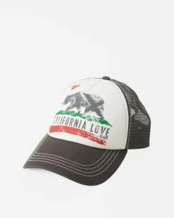 Billabong Pitstop Trucker Hat CHAR 1 (kny0) -billabong shop jaht7pit billabongp kny0 sd1