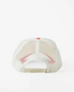 Billabong Pitstop Trucker Hat CORAL CRUSH (mjp0) -billabong shop jaht7pit billabongp mjp0 bck1