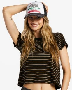 Billabong Pitstop Trucker Hat CHAR 1 (kny0)