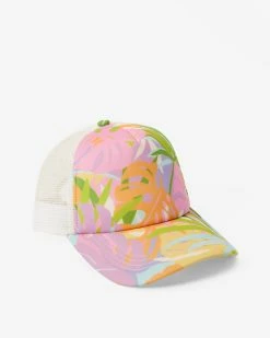 Billabong Heritage Mashup Trucker Hat MOSS MEADOW (gkv0) -billabong shop jahtbher billabongp gkv0 frt1