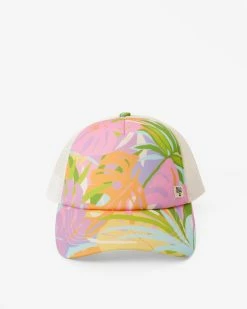 Billabong Heritage Mashup Trucker Hat MOSS MEADOW (gkv0) -billabong shop jahtbher billabongp gkv0 frt2
