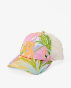 Billabong Heritage Mashup Trucker Hat MOSS MEADOW (gkv0) -billabong shop jahtbher billabongp gkv0 frt3
