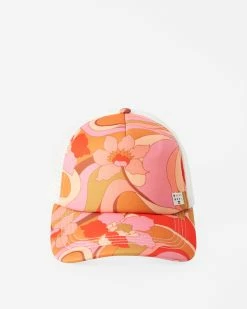 Billabong Heritage Mashup Trucker Hat MULTI 1 (mul1) -billabong shop jahtbher billabongp mul1 frt1