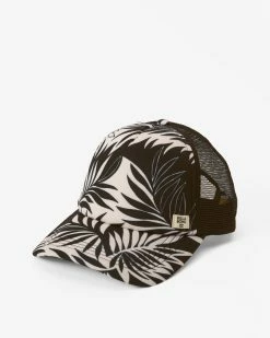 Billabong Heritage Mashup Trucker Hat WHITE MULTI (wcc0) -billabong shop jahtbher billabongp wcc0 frt1