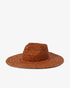 Billabong Sea Mist Straw Hat BRICK (brk) -billabong shop jahw2bse billabongp brk frt1