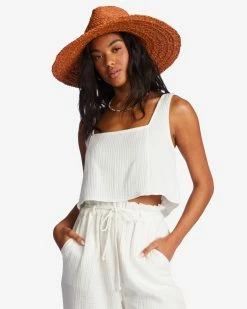 Billabong Sea Mist Straw Hat BRICK (brk)