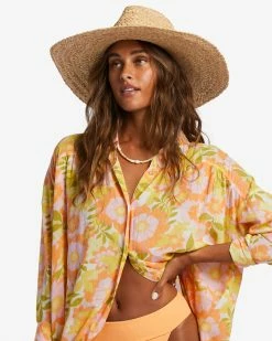 Billabong Sea Mist Straw Hat NATURAL (nat) 9 Billabong Sea Mist Straw Hat NATURAL (nat) -billabong shop jahw2bse billabongw nat dtl1