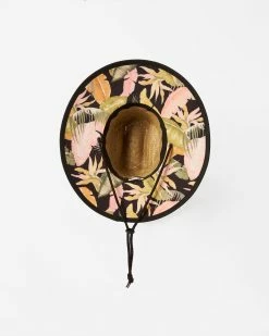 Billabong Tipton Straw Lifeguard Hat GREENMIST (geg0) -billabong shop jahwnbti billabongp geg0 bck1