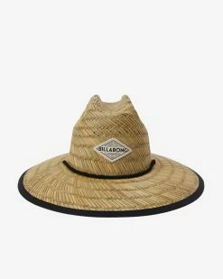 Billabong Tipton Straw Lifeguard Hat ANTIQUE WHITE 1 (wdj0) -billabong shop jahwnbti billabongp wdj0 frt2