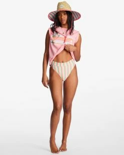 Billabong Tipton Straw Lifeguard Hat PINK WINK (mfk0) -billabong shop jahwnbti billabongw mfk0 frt9 1