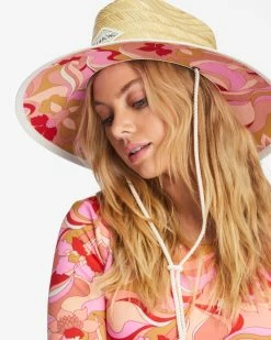 Billabong Tipton Straw Lifeguard Hat MULTI (mul) -billabong shop jahwnbti billabongw mul dtl1