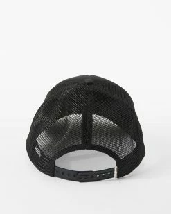 Billabong Across Waves Trucker Hat OFF BLACK 1 (ob1) -billabong shop jahwqbac billabongp ob1 bck1