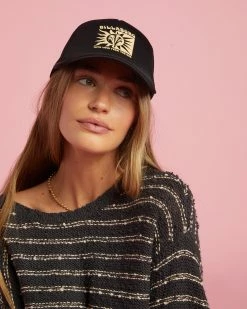 Billabong Across Waves Trucker Hat OFF BLACK 1 (ob1)