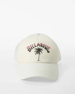 Billabong Aloha Forever Trucker Hat SALT CRYSTAL 1 (sc1) -billabong shop jahwqbal billabongp sc1 frt1