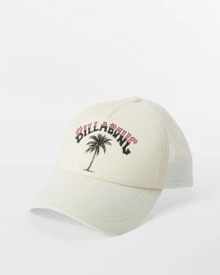 Billabong Aloha Forever Trucker Hat SALT CRYSTAL 1 (sc1) -billabong shop jahwqbal billabongp sc1 sd1