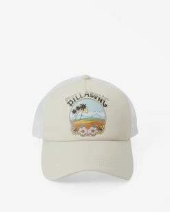 Billabong Aloha Forever Trucker Hat WHITE MULTI (wcc0) -billabong shop jahwqbal billabongp wcc0 frt2