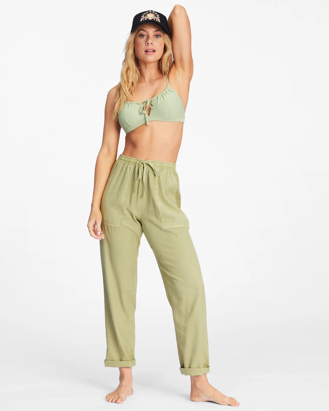 Billabong Aloha Forever Trucker Hat OFF BLACK 1 (ob1) 2 Billabong Aloha Forever Trucker Hat OFF BLACK 1 (ob1) - Image 2