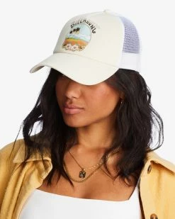 Billabong Aloha Forever Trucker Hat WHITE MULTI (wcc0)