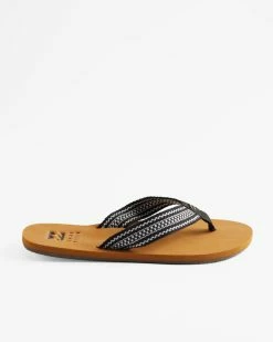 Billabong Baja Sandals BLACK/WHITE (blw) 10 Billabong Baja Sandals BLACK/WHITE (blw) -billabong shop jfot1bba billabongp blw sd1 3