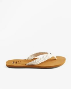 Billabong Baja Sandals WHITE (wht) -billabong shop jfot1bba billabongp wht sd1 1