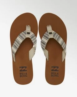 Billabong Baja Sandals OFF WHITE BLACK (xwkk)
