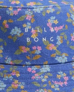 Billabong Chiquita Bucket Hat BLUE (brl0) -billabong shop ubjha00214 billabongp brl0 dtl1
