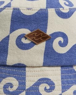 Billabong The Curl Bucket Hat BLUE (blu) -billabong shop ubjha00236 billabongw blu dtl1