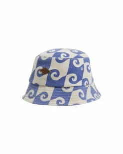 Billabong The Curl Bucket Hat BLUE (blu) -billabong shop ubjha00236 billabongw blu sd1